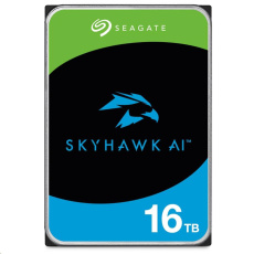 SEAGATE HDD 16TB SKYHAWK AI, 3.5", SATA 6Gb/s, 7200 RPM, Cache 512Mb SEAGATE HDD 16TB SKYHAWK AI, 3.5", SATA 6Gb/s, 7200 RPM, Cache 512Mb