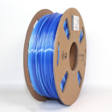 GEMBIRD Tisková struna (filament) PLA, 1,75mm, 1kg, silk ice, ledově modrá/tmavě modrá
