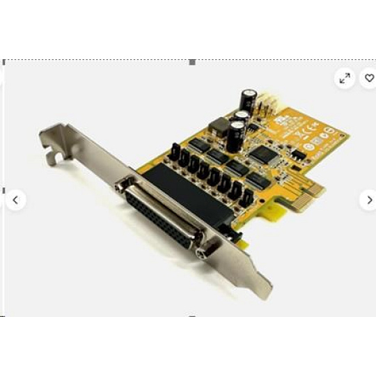 Dell Súprava – napájaná karta PCIe so 4 sériovými portmi (plná výška)