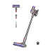 BAZAR - Dyson V8 Advanced silver/nickel tyčový vysavač - Poškozený obal (Komplet)