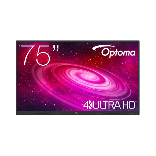 Optoma 1751RK IFPD 75" - interaktivní dotykový, 4K UHD, multidotyk 40prstu, Android 14, 8GB RAM / 64GB ROM Optoma 1751RK IFPD 75" - interaktivní dotykový, 4K UHD, multidotyk 40prstu, Android 14, 8GB RAM / 64GB ROM