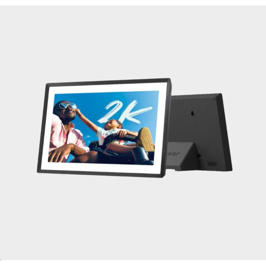 Lexar I Pexar Digital Picture Frame I 11-inch, 2K WiFi Enabled (Black) built-in 32GB