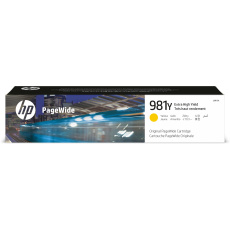 HP 981Y Extra High Yield Yellow Original PageWide Cartridge (16,000 pages) HP 981Y Extra High Yield Yellow Original PageWide Cartridge (16,000 pages)