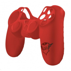 TRUST silikonový obal pro PS4 GXT 744R Rubber Skin - červený TRUST silikonový obal pro PS4 GXT 744R Rubber Skin - červený