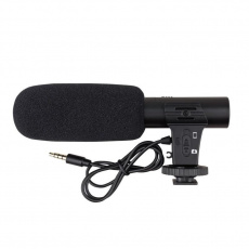 Doerr CV-02 Stereofónny smerový mikrofón pre fotoaparáty a mobilné telefóny