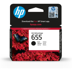 HP 655 Black Ink Cart, 14 ml, CZ109AE (550 pages) HP 655 Black Ink Cart, 14 ml, CZ109AE (550 pages)