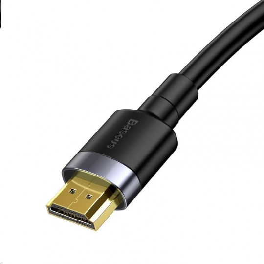 Kábel Baseus 4K HDMI samec na 4K HDMI samec 5 m, čierny