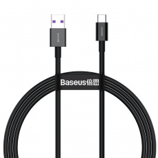 Baseus Superior Series USB/Type-C rýchlonabíjací kábel 66W 1m čierny