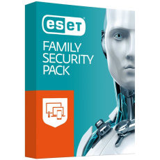 ESET Family Security Pack: Krabicová licencia pre 8 zariadenia na 1 rok