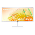 SAMSUNG MT LED LCD Monitor 34" ViewFinity LS34C650TAUXEN - prohnutý,VA,3440x1440,5ms,100Hz,HDMI,DisplayPort