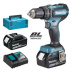 Makita DHP485RFJ Aku bezuhlíkový příklepový šroubovák Li-ion LXT 18V/3,0 Ah,Makpac