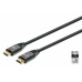 Manhattan kabel HDMI s Ethernetem, HDMI Male na Male, 1m, černá