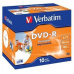 VERBATIM DVD-R (balenie 10 ks)Tlačiteľné/16x/4.7 GB/šperk