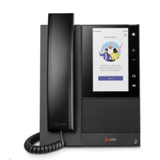 Poly CCX 500 multimediální telefon pro Microsoft Teams s podporou technologie PoE