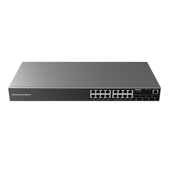 Grandstream GWN7802 Layer 2+ Managed Network Switch 16 portů / 4 SFP Grandstream GWN7802 Layer 2+ Managed Network Switch 16 portů / 4 SFP