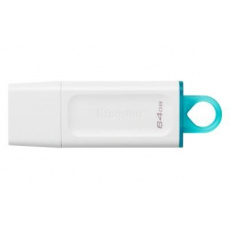 Kingston 64GB USB3.2 DataTraveler Exodia 1. generácie (biela + teal) Kingston 64GB USB3.2 DataTraveler Exodia 1. generácie (biela + teal)