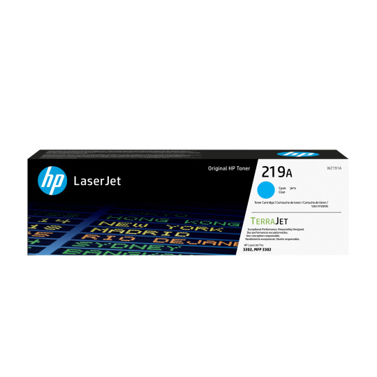 HP 219A Cyan Original LaserJet Toner Cartridge (1,200 pages) HP 219A Cyan Original LaserJet Toner Cartridge (1,200 pages)