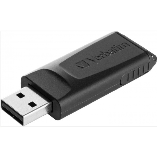 VERBATIM Flash disk 64 GB Store 'n' Go Slider, čierny