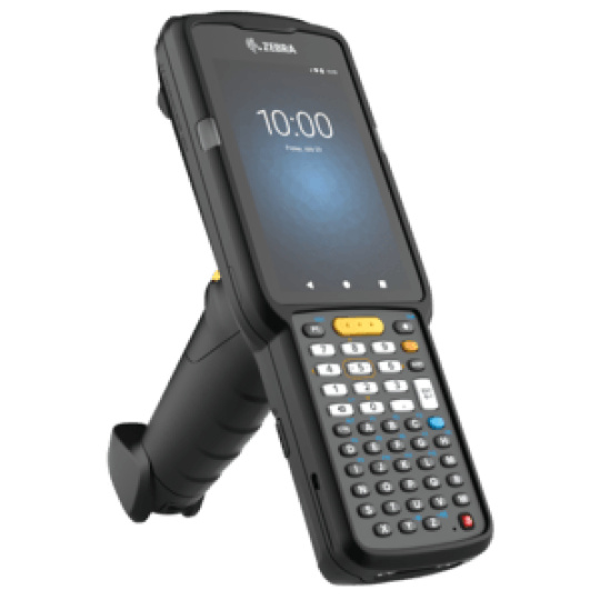 Zebra MC3300ax, 2D, SE4770, 10.5 cm (4''), alpha, Gun, USB, BT, Wi-Fi, NFC, Android, GMS