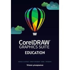 CorelDRAW Graphics Suite Edu 3 roky pronájmu licence (251+) (Windows/MAC) EN/FR/DE/IT/SP/BP/NL/CZ/PL CorelDRAW Graphics Suite Edu 3 roky pronájmu licence (251+) (Windows/MAC) EN/FR/DE/IT/SP/BP/NL/CZ/PL