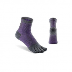 Naturehike prstové sportovní vlněné ponožky M fialové