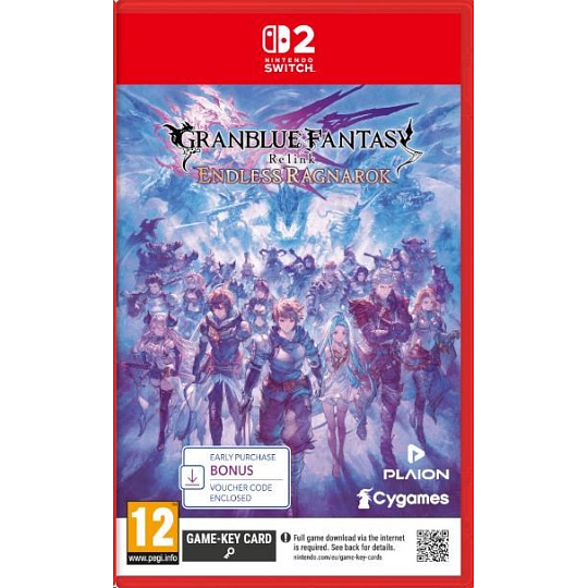 NSW2 hra Granblue Fantasy Relink Endless Ragnarok (Game-key card)
