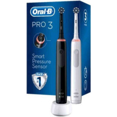 Oral-B Pro 3 3900 Duo Black & White zubní kartáček