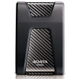 Externý pevný disk ADATA 2TB 2,5" USB 3.1 DashDrive Durable HD650, čierny (gumový, odolný voči nárazom)