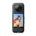 Insta360 X3 akční kamera, 5.7K / 4K, až 60 fps, 6osý gyroskop, 360° záběr, Active HDR, vodotěsná