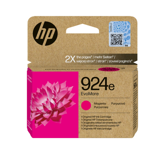 HP 924e EvoMore Magenta Original Ink Cartridge (800 pages) HP 924e EvoMore Magenta Original Ink Cartridge (800 pages)
