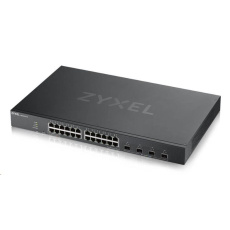 Zyxel XGS1930-28 28-portový inteligentný spravovaný prepínač, 24x gigabitový RJ45, 4x 10GbE SFP+