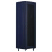 XtendLan 19" stojanový rozvaděč 42U 600x1000, nosnost 1000kg, perforované dveře, kolečka, rozložený, černý