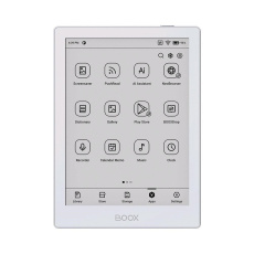 E-book ONYX BOOX GO 6, bílá, 6" Carta 1300, 32GB, Bluetooth, Android 11, E-ink displej E-book ONYX BOOX GO 6, bílá, 6" Carta 1300, 32GB, Bluetooth, Android 11, E-ink displej