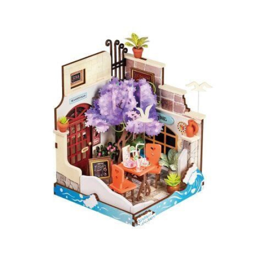 RoboTime Miniatura domečku Restaurace Sea Holiday RoboTime Miniatura domečku Restaurace Sea Holiday