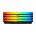 KINGSTON DIMM DDR4 32GB (Kit of 4) 3600MT/s CL17 FURY Beast RGB, XMP