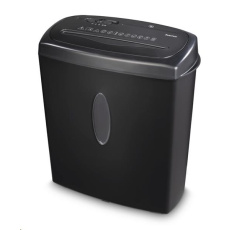 Hama Home X10CD, skartovač, krížový rez, 10 listov, klasifikácia P-4 Hama Home X10CD, skartovač, krížový rez, 10 listov, klasifikácia P-4