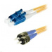 Duplexní patch kabel SM 9/125, OS2, LC-ST, LS0H, 3m