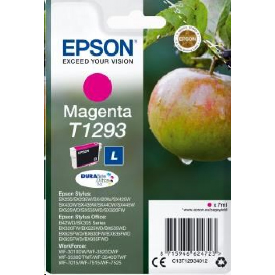 Atramentová tyčinka EPSON Singlepack "Apple" Magenta T1293 DURABrite Ultra Ink (7 ml)