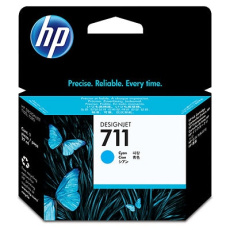 HP 711 Cyan DJ Ink Cart, 29 ml, CZ130A HP 711 Cyan DJ Ink Cart, 29 ml, CZ130A