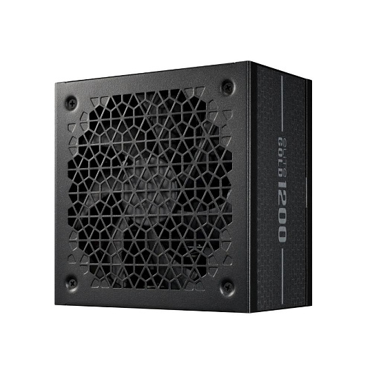 BAZAR - Cooler Master zdroj ELITE Gold 1200W FM, 135mm, Plně modulární, 80 Plus Gold, ATX 3.1 - Poškozený obal (Komplet)