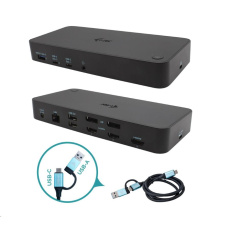 iTec USB 3.0 / USB-C / Thunderbolt, 3x 4K dokovacia stanica + Power Delivery 100W