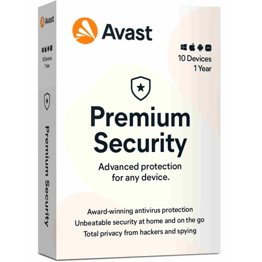 _Predĺženie licencie Avast Premium Security Multi-Device 1 na 24 mesiacov (až 10 počítačov)