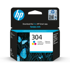 HP 304 Tri-color Ink Cartridge (100 pages) HP 304 Tri-color Ink Cartridge (100 pages)