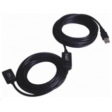 PREMIUMCORD PremiumCord USB 2.0 opakovač a predlžovací kábel A/M-A/F 20 m