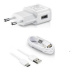 Sieťová nabíjačka Samsung EP-TA20EBE + EP-DG950CBE, USB-C, biela - bulk