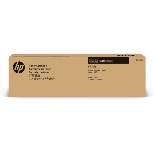 HP - Samsung CLT-Y506L High Yield Yellow Toner Cartridge (3,500 pages) HP - Samsung CLT-Y506L High Yield Yellow Toner Cartridge (3,500 pages)