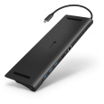 CONNECT IT dokovací stanice USB-C, 11v1 (2xHDMI), externí, šedá