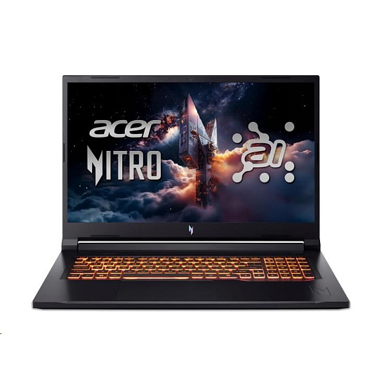 ACER NTB Nitro V 17 AI (ANV17-41-R7B1),Ryzen 7 260,17.3"FHD,16GB,1TB SSD,RTX 5050,W11H,Black