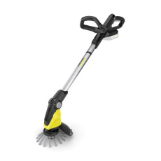 Karcher WRE 18-55 odstraňovač plevele, nylonové štětiny, teleskopická tyč, rotační polokoule (bez baterie)