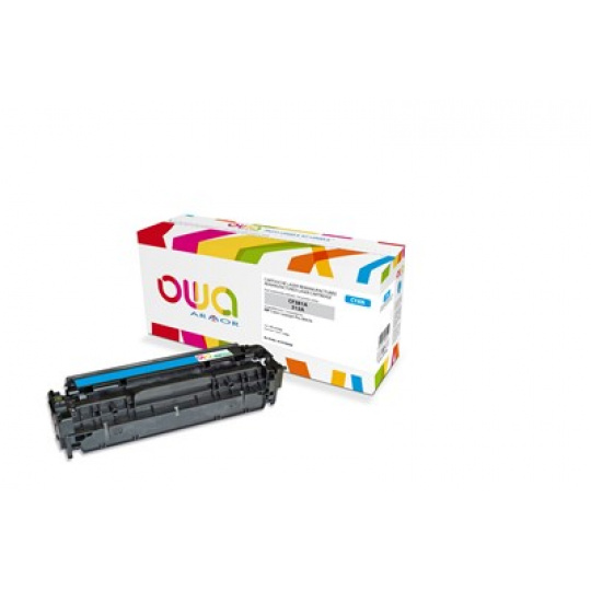 OWA Armor toner pre HP Color Laserjet Pro M476, 2700 strán, CF381A, modrá/cyan